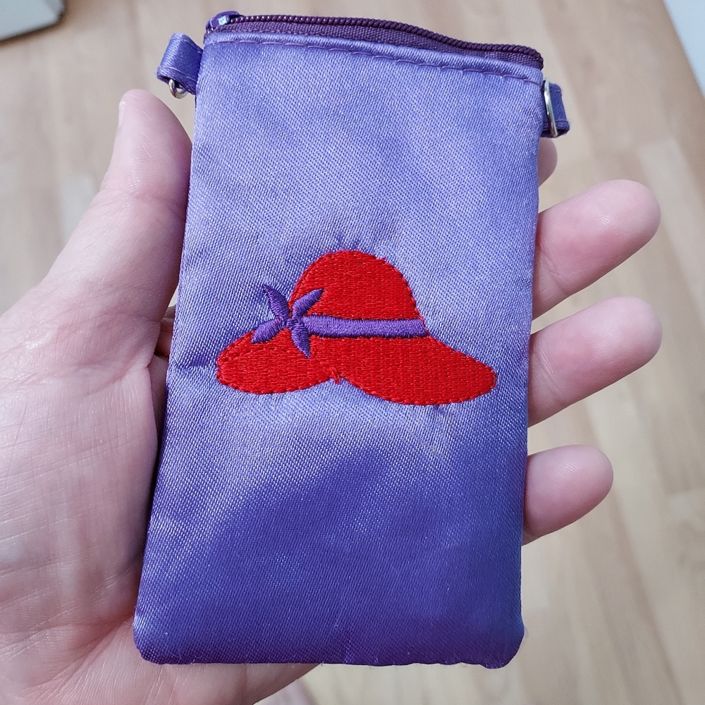 Red Hat Society purse with change purse